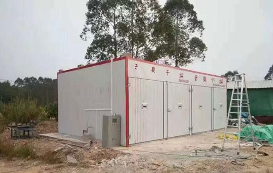 天熱氣木材烘干機